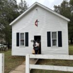 Sprucing up the 1854 building.